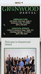 Mobile Screenshot of greenwooddental.net